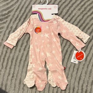 Magnetic Me Blush set of 2 Kids Footie Pajamas